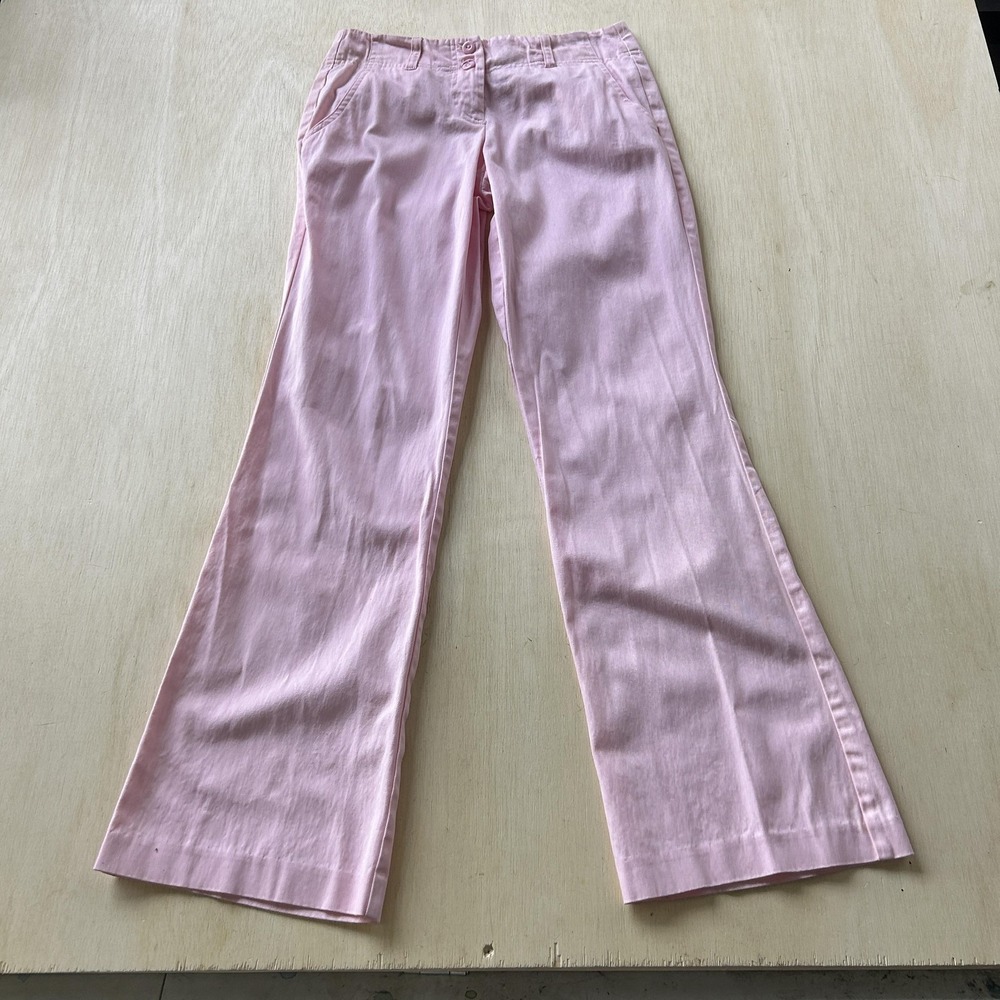 No Boundaries Pants Juniors 3 Pink Chino Stretch Pockets Straight Leg Casual